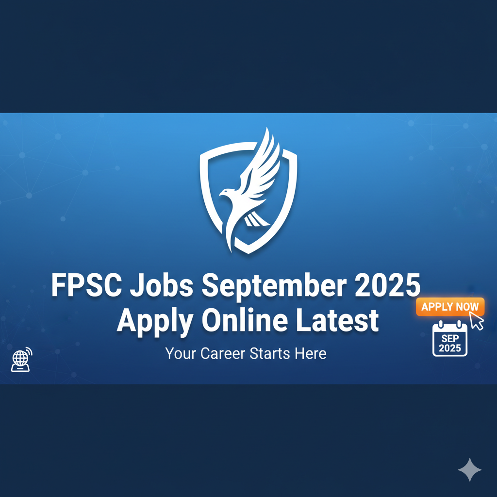 FPSC Jobs September 2025 Apply Online Latest