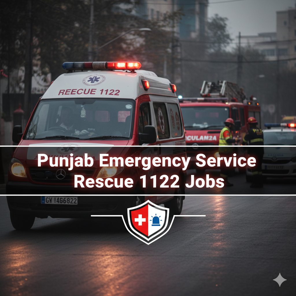 Punjab Emergency Service Rescue 1122 Jobs