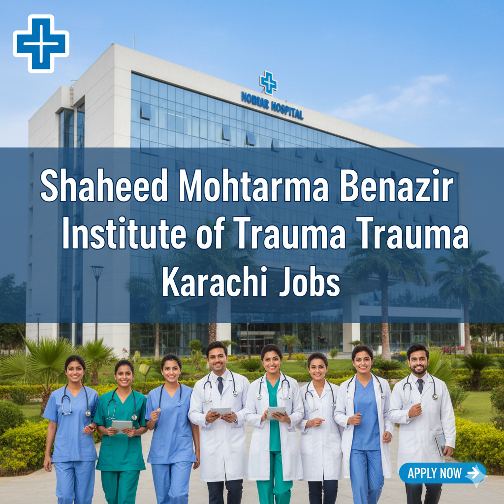 shaheed mohtarma benazir bhutto institute of trauma karachi jobs