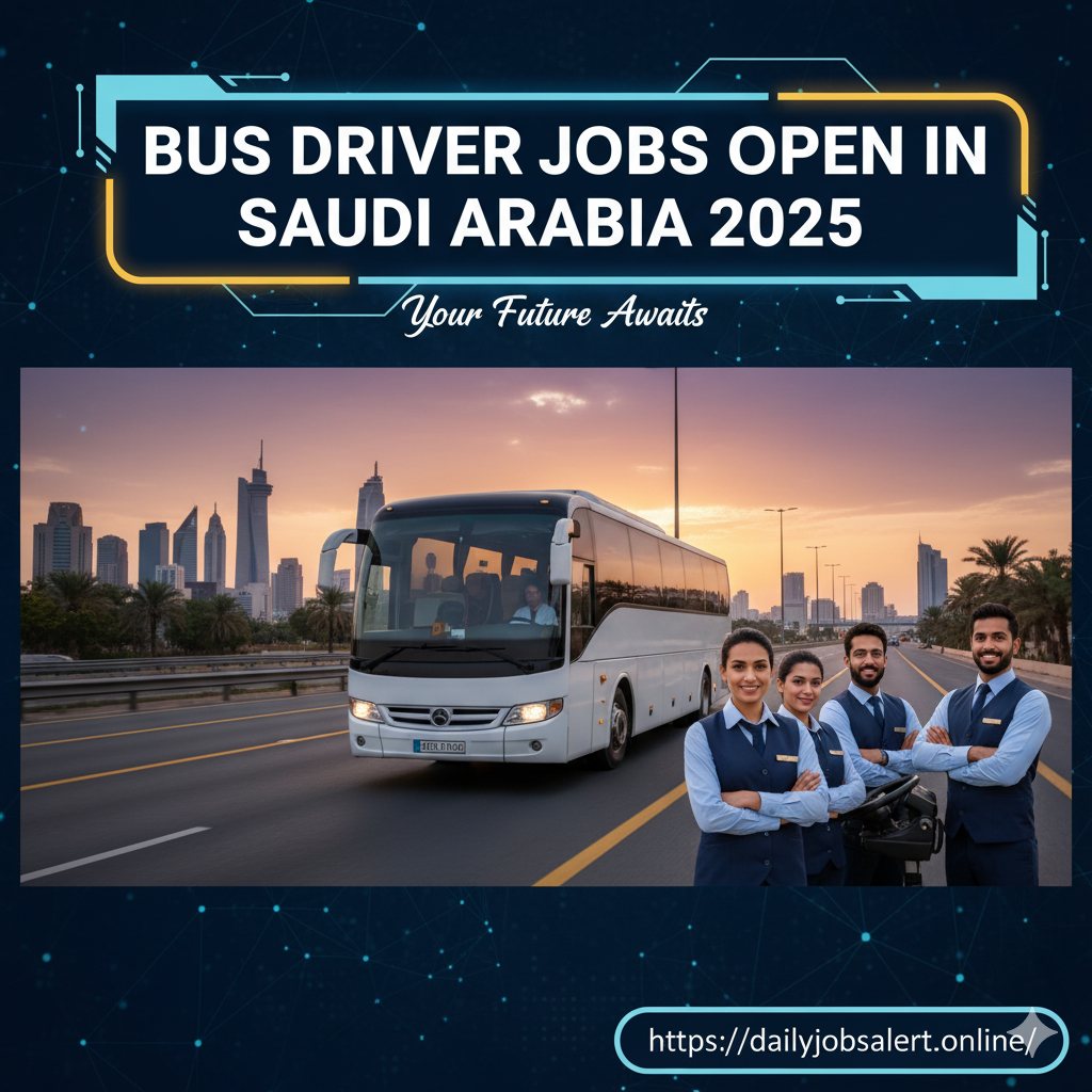Bus Driver Jobs Open In Saudi Arabia 2025