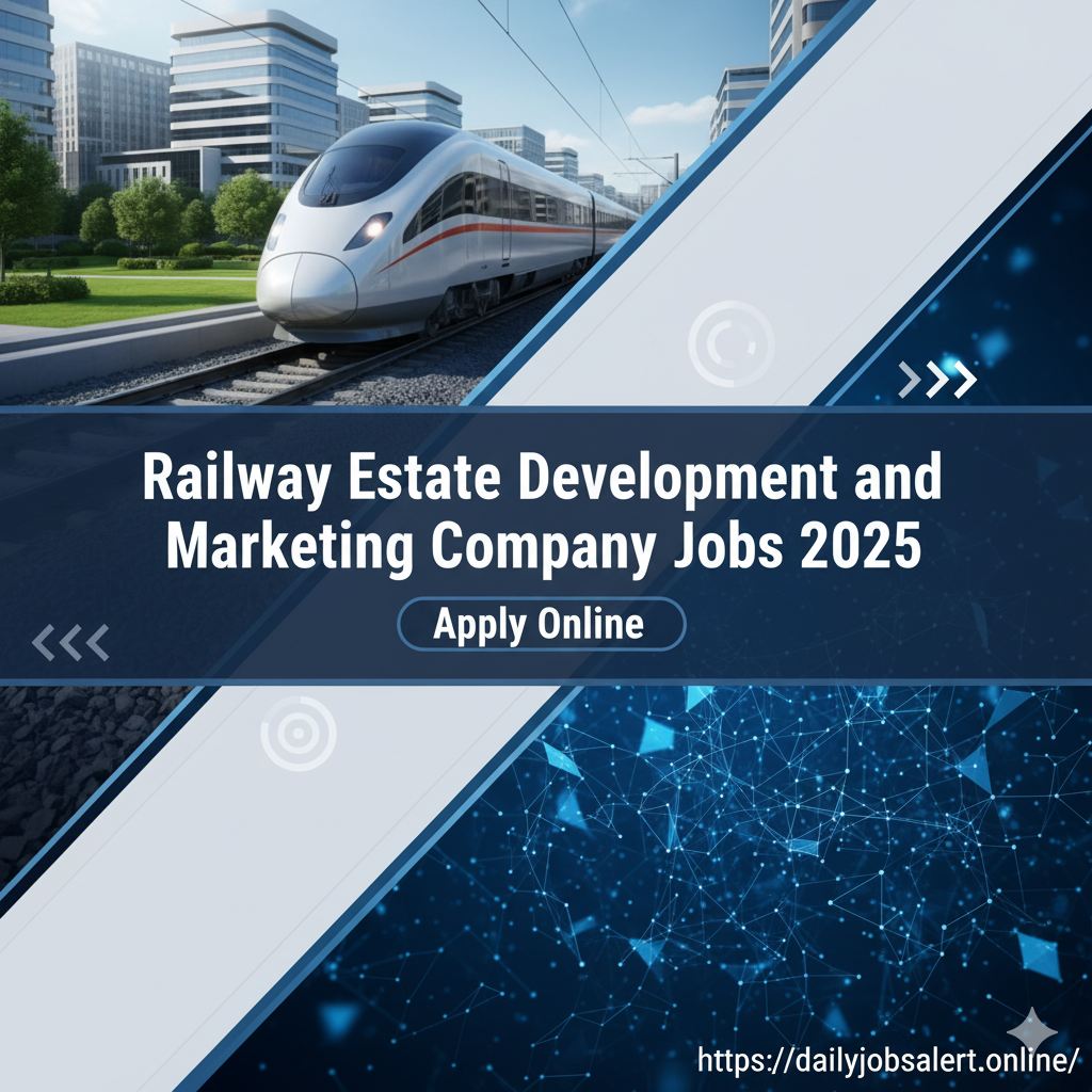 Railway Estate Development and Marketing Company Jobs 2025