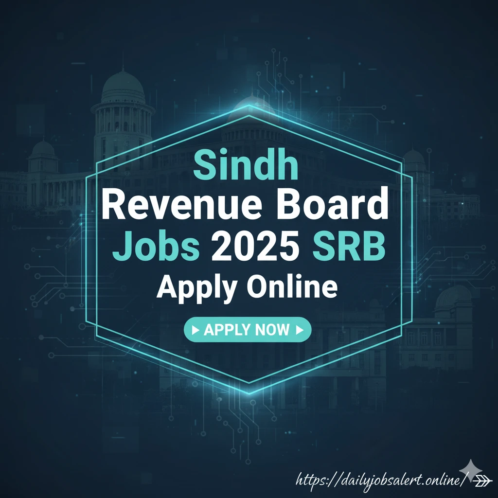 Sindh Revenue Board Jobs 2025 SRB Apply Online