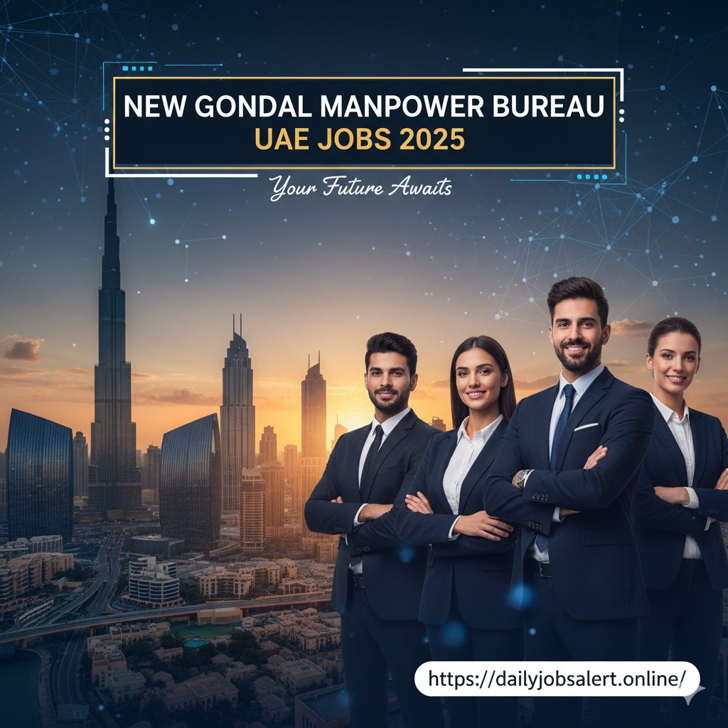 New Gondal Manpower Bureau UAE Jobs