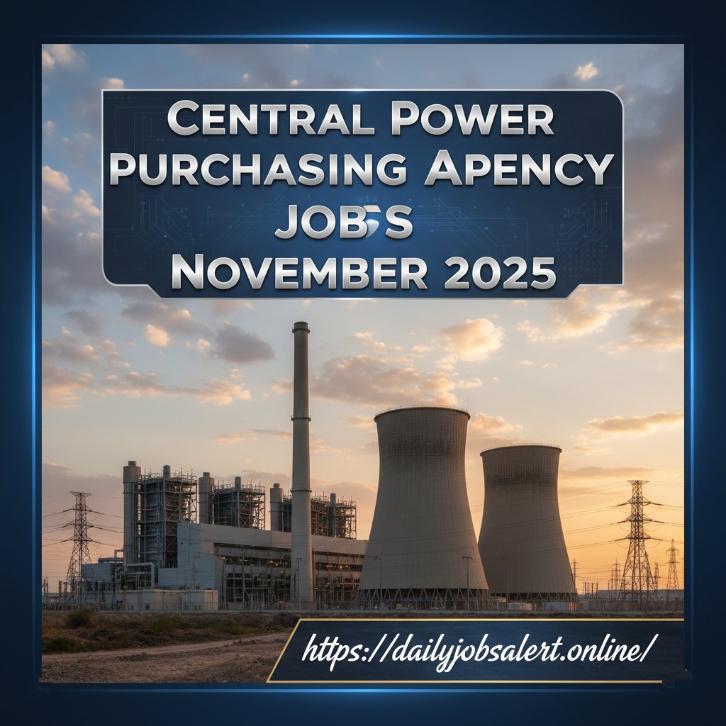 Central Power Purchasing Agency Jobs November 2025